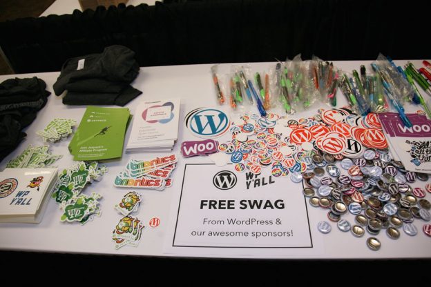 WordCamp Free Swag